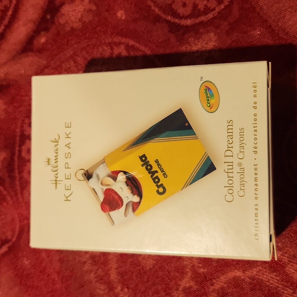 2007 Hallmark Holiday Keepsake "Colorful Dreams" Crayola Ornament, NWT
